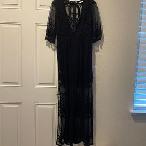 Black Axis Jumpsuit (Size M)